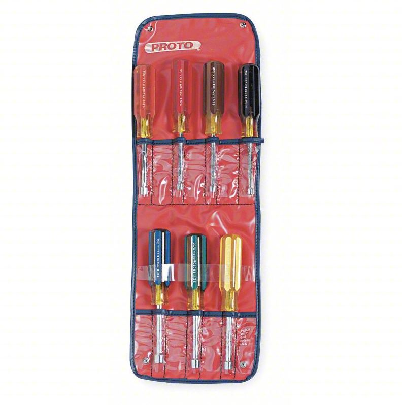 Proto® 7 Piece Fractional Nut Driver Set