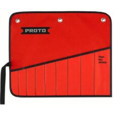 Proto® Red Canvas 10-Pocket Tool Roll