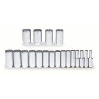 Proto® 1/2" Drive 19 Piece Deep Socket Set 12 Point - J54105