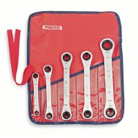 Proto® 5 Piece Ratcheting Box Wrench Set - 6 and 12 Point