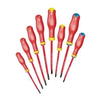 et of 8 screwdrivers for slot-head and PHILLIPS USAG - U00910106